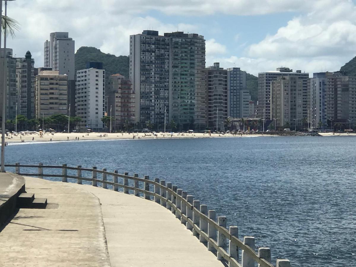 Apto Aconchegante Vista Mar E Estac Conveniado - Praia Sao Vicente Exterior foto